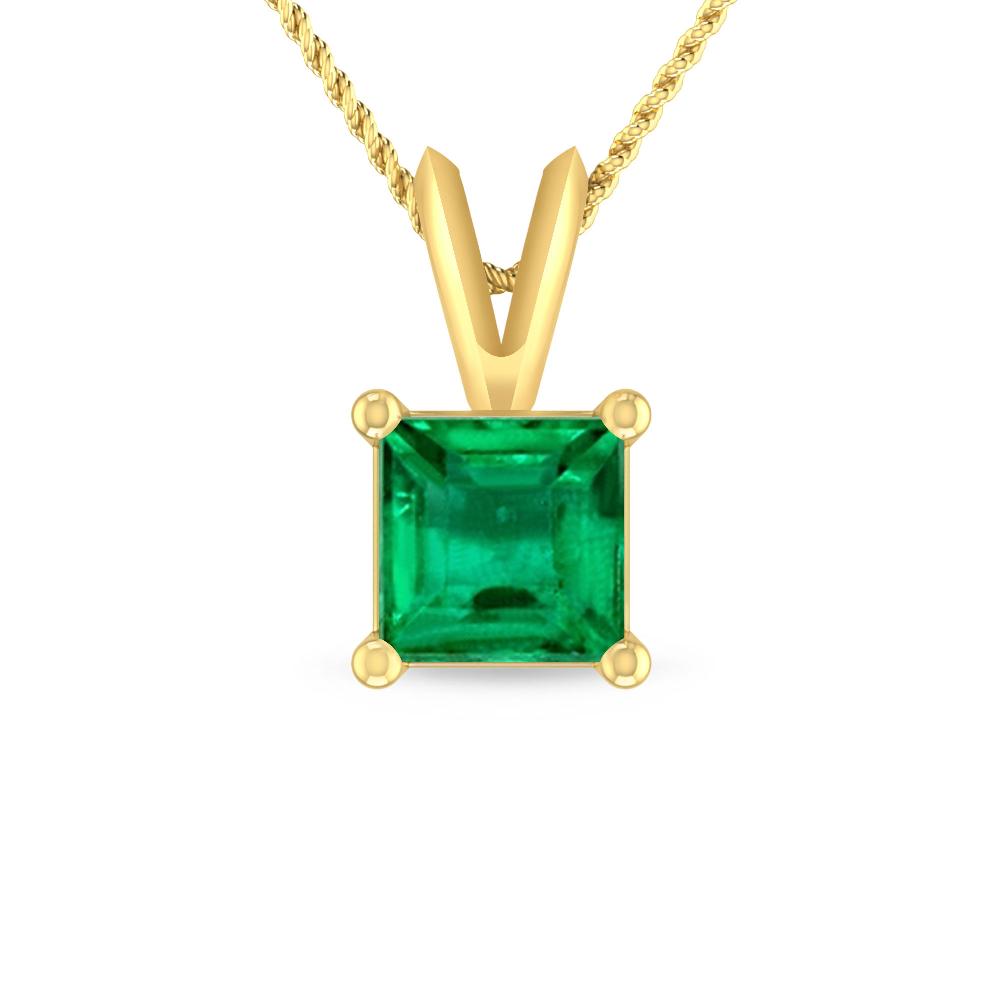 Yellow Gold - Emerald