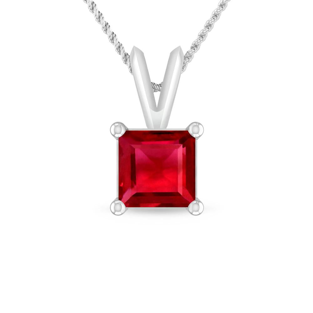 White Gold - Ruby