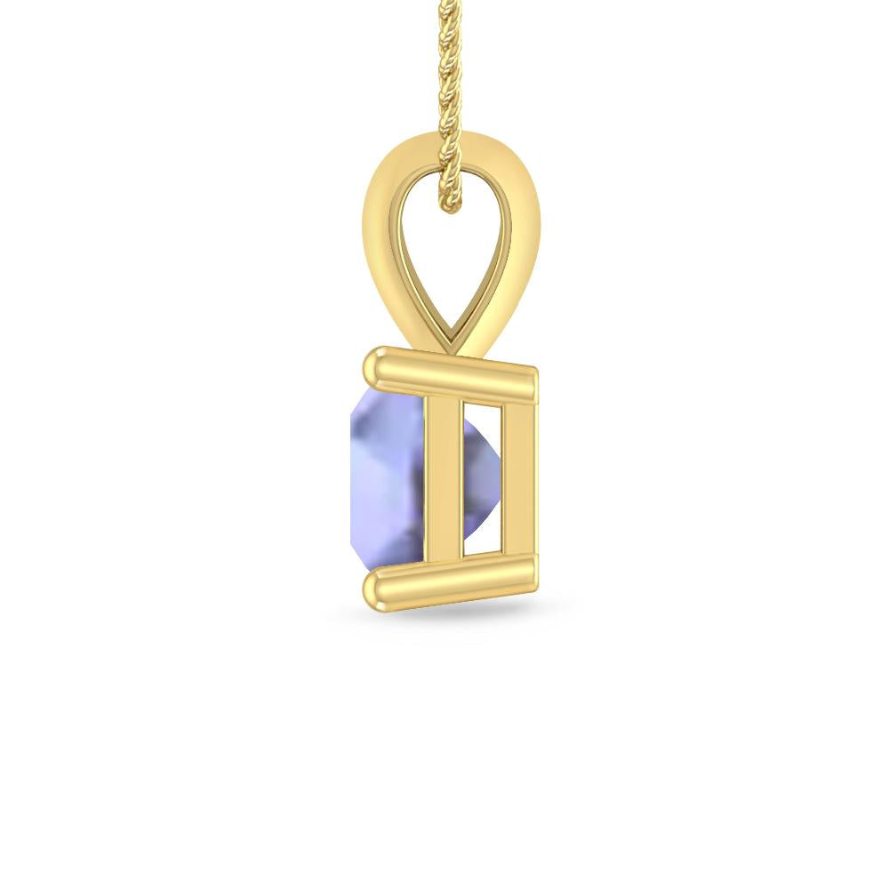 Yellow Gold - Tanzanite