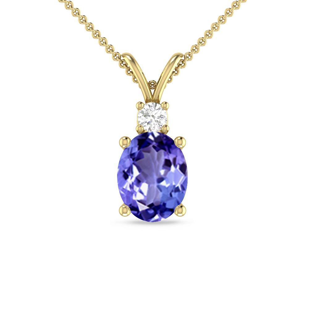 Yellow Gold - Tanzanite
