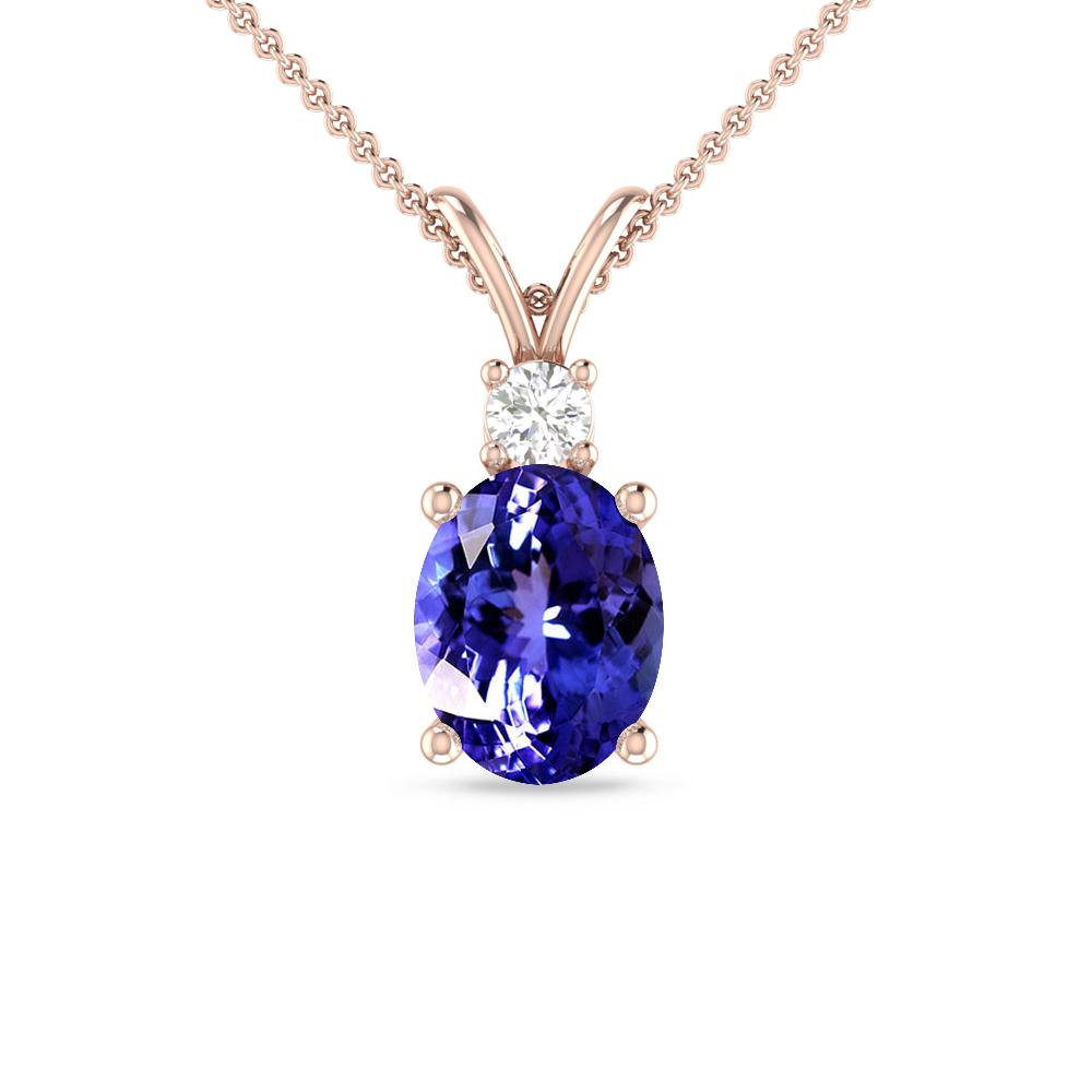 Rose Gold - Tanzanite