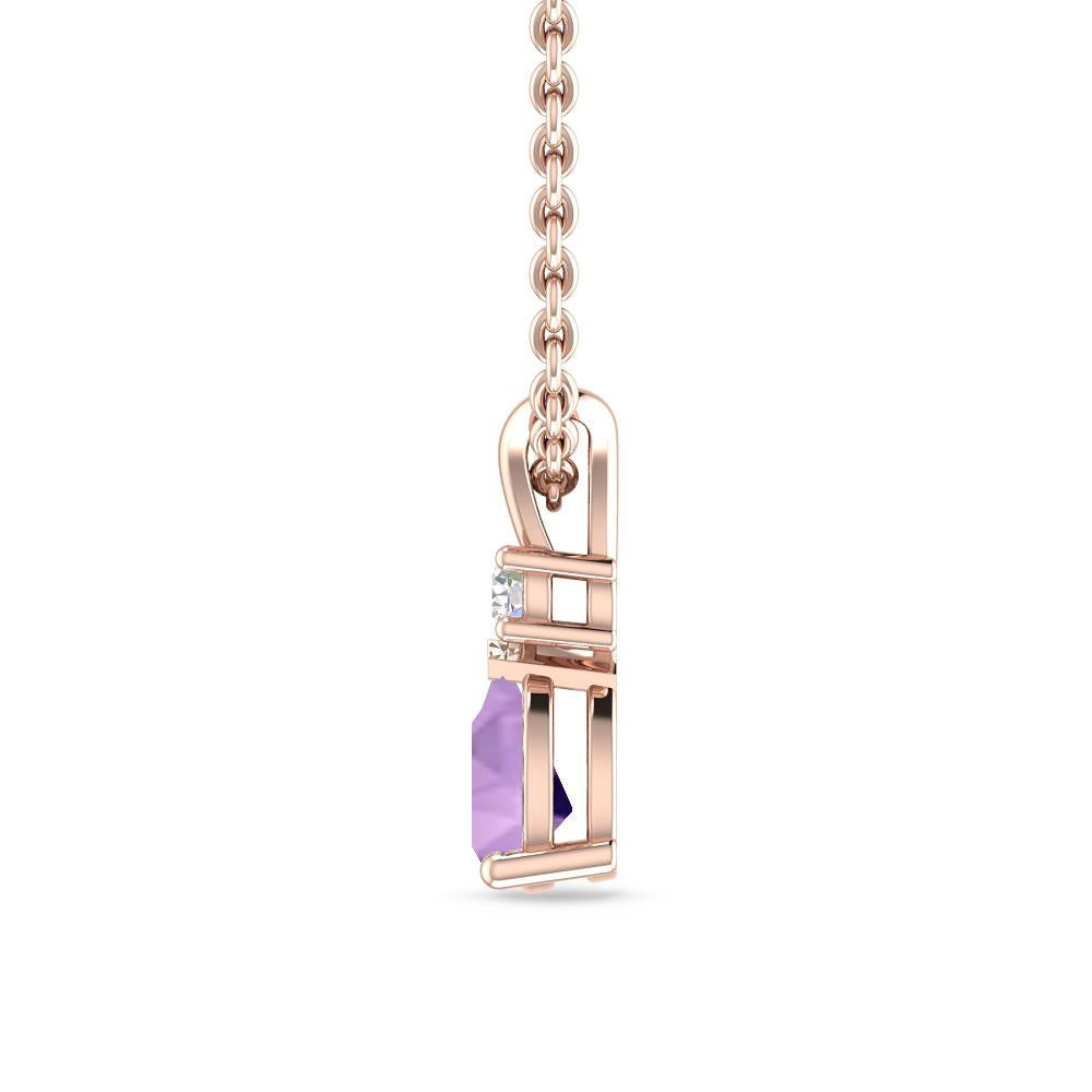 Rose Gold - Amethyst