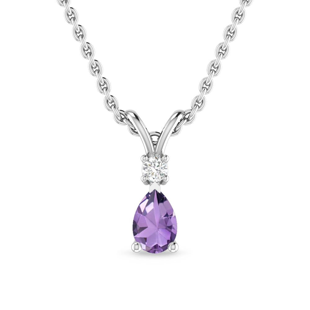 White Gold - Amethyst