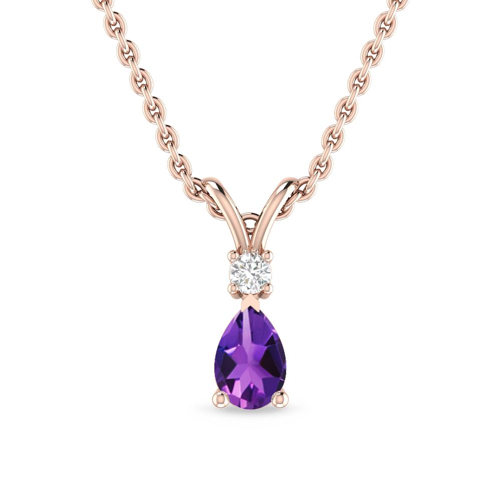 Rose Gold - Amethyst