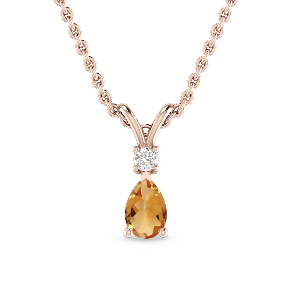 Rose Gold - Citrine