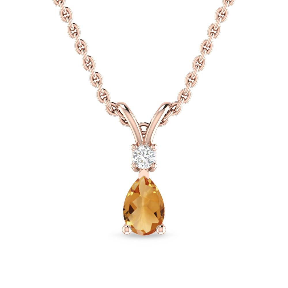 Rose Gold - Citrine