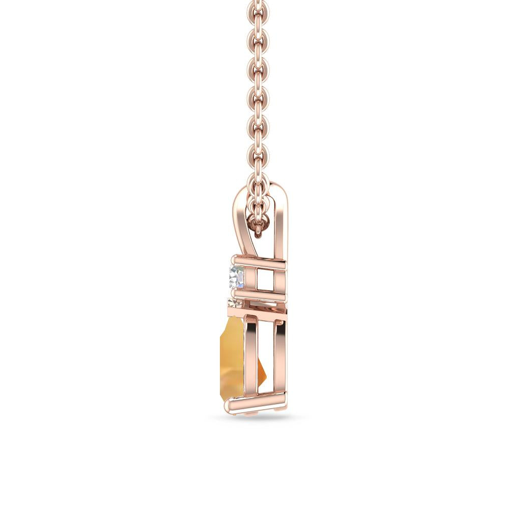 Rose Gold - Citrine