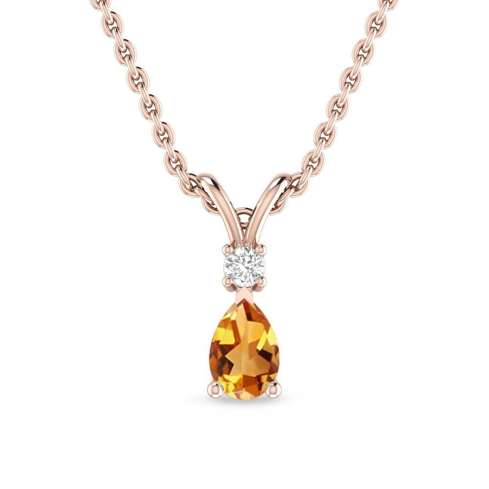 Rose Gold - Citrine