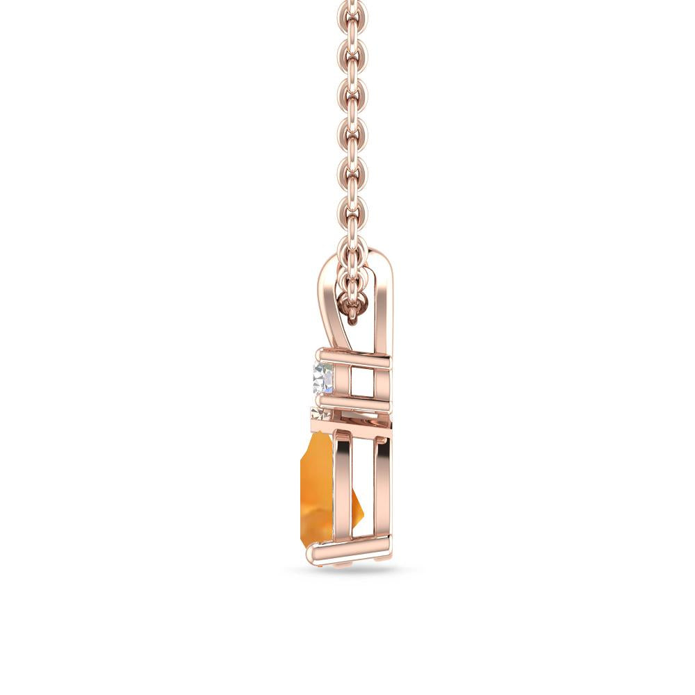 Rose Gold - Citrine