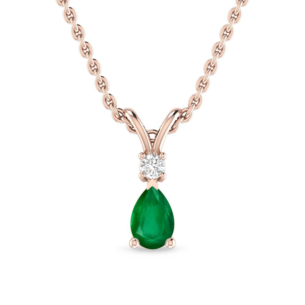 Rose Gold - Emerald