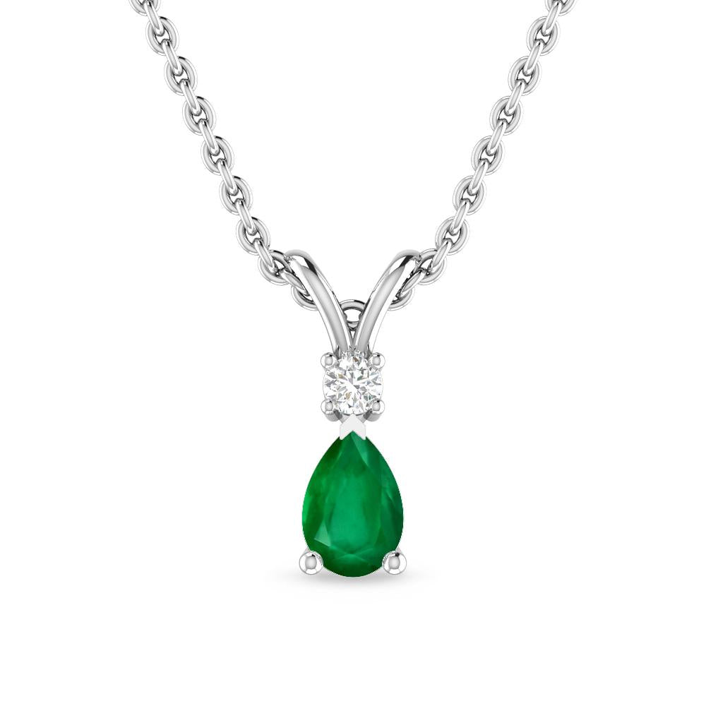 White Gold - Emerald