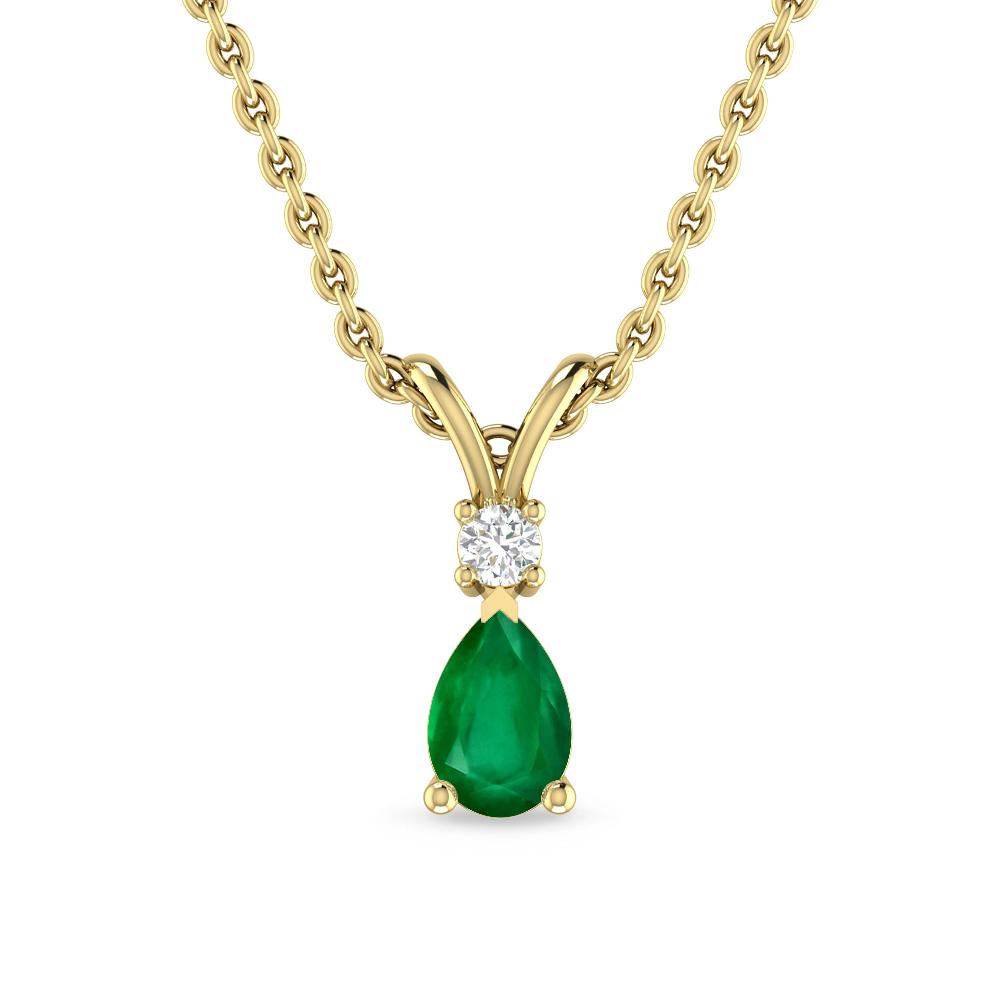 Yellow Gold - Emerald