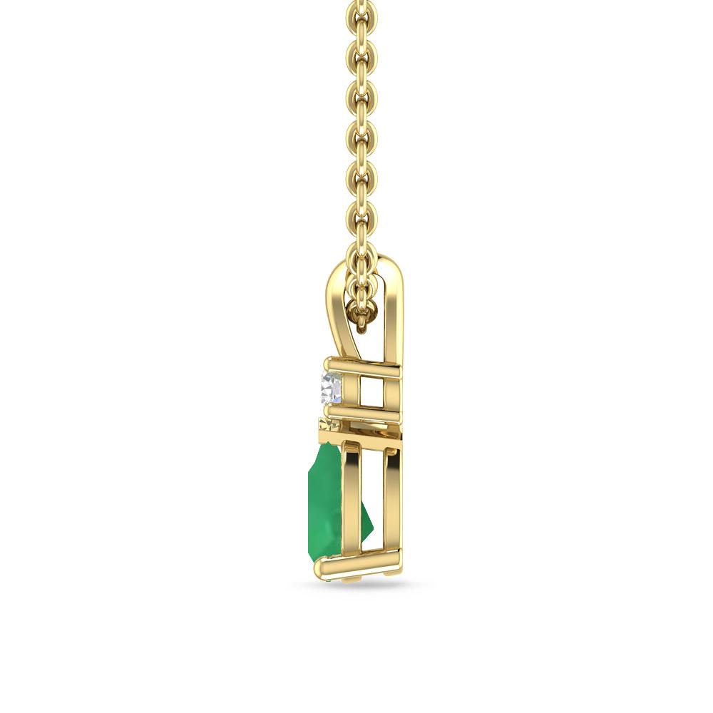 Yellow Gold - Emerald