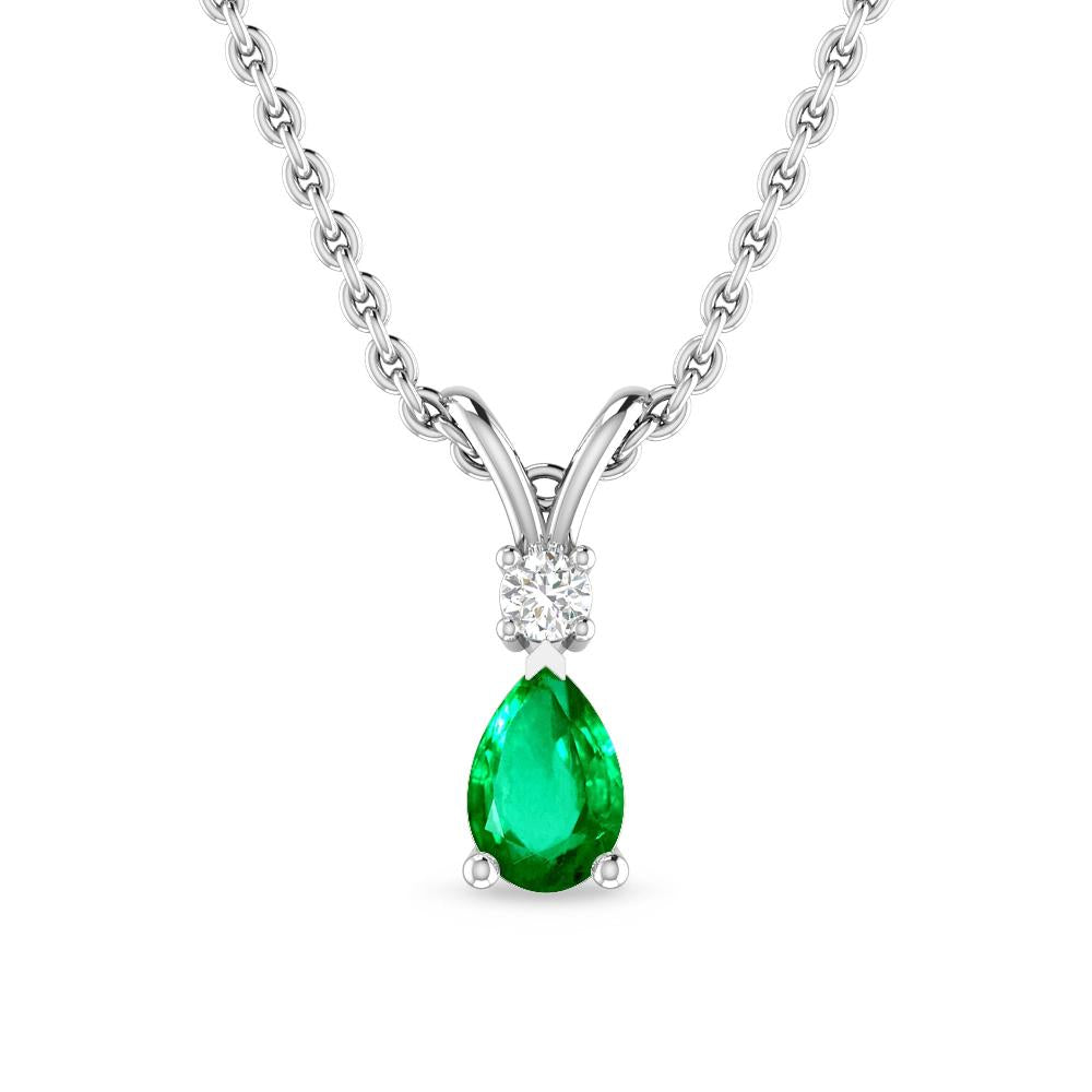 White Gold - Emerald