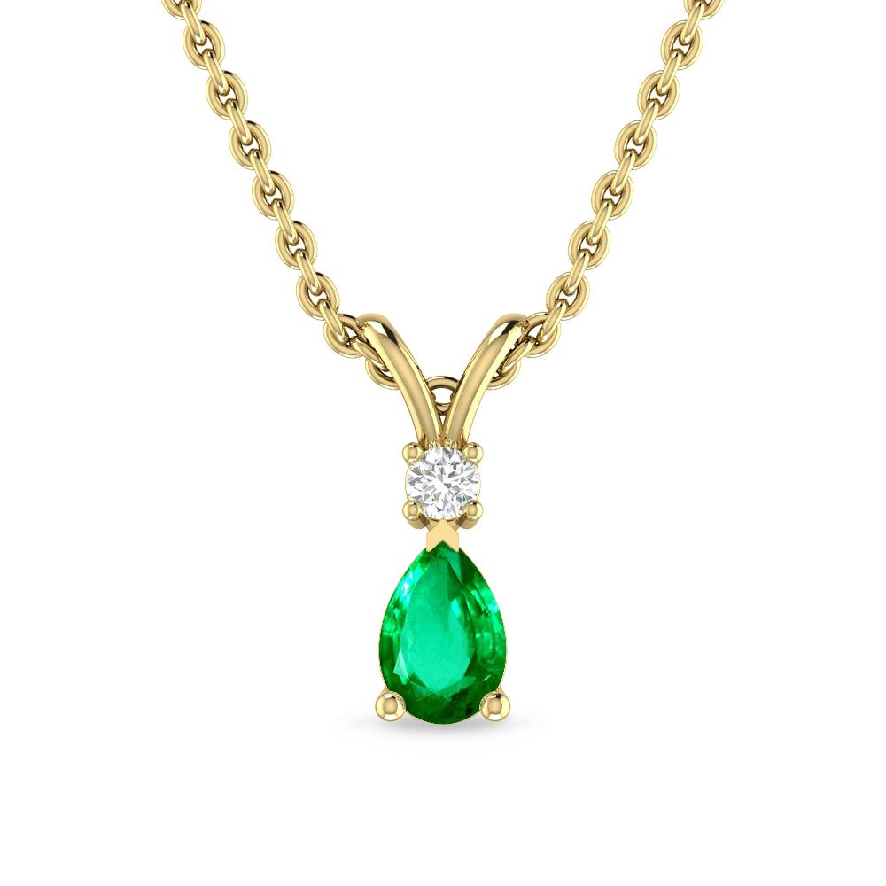 Yellow Gold - Emerald