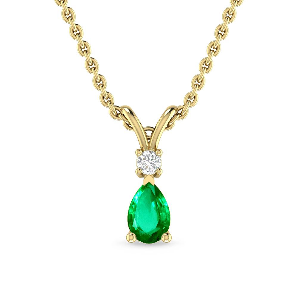 Yellow Gold - Emerald