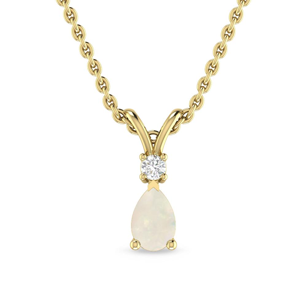 Yellow Gold - Opal