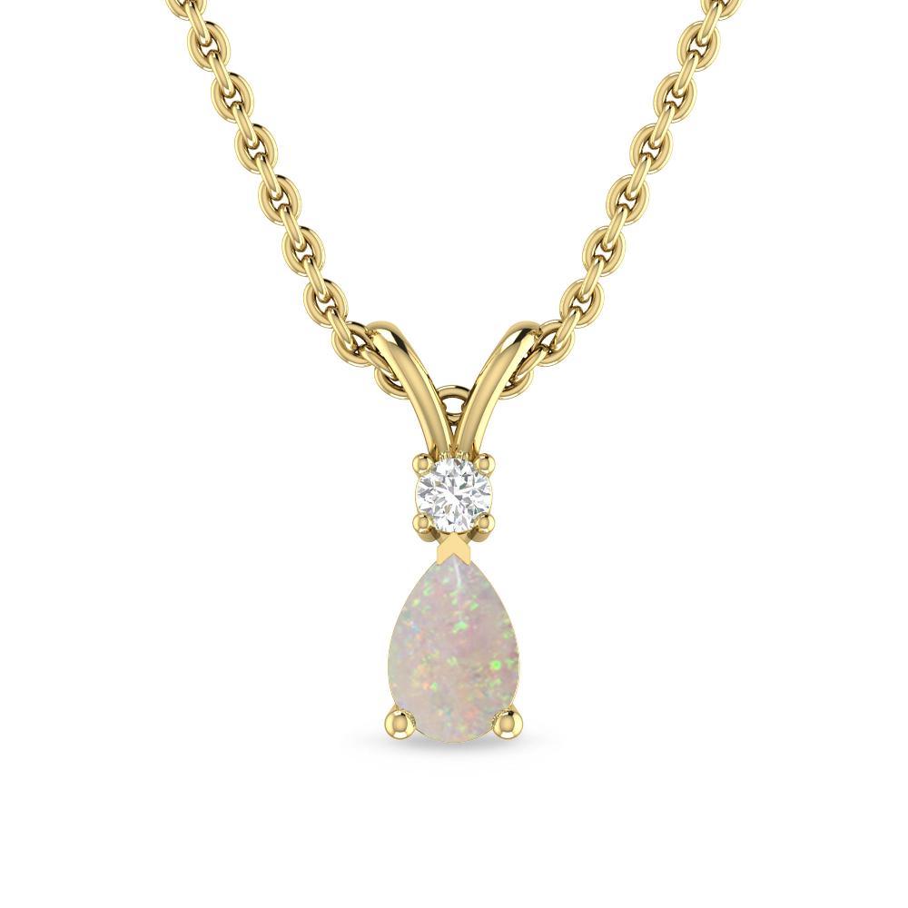 Yellow Gold - Opal