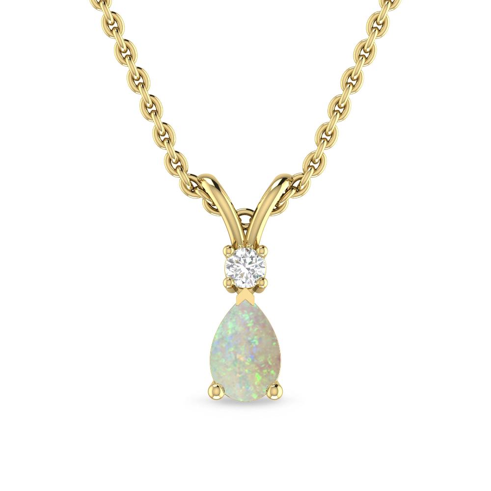 Yellow Gold - Opal