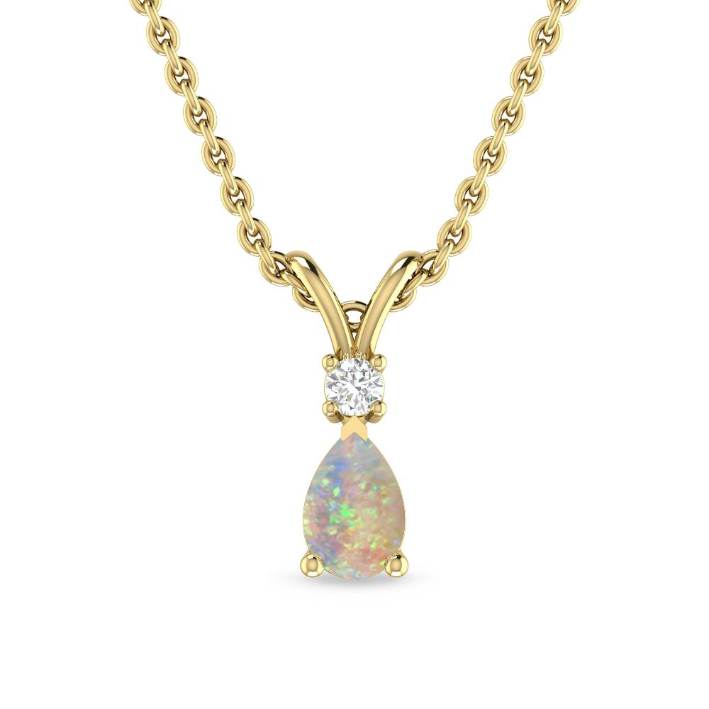 Yellow Gold - Opal