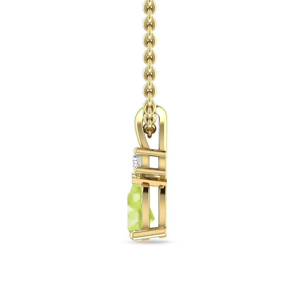 Yellow Gold - Peridot