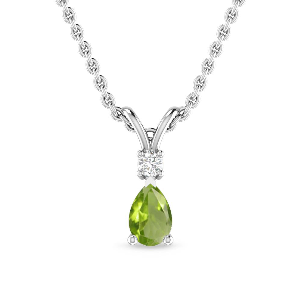 White Gold - Peridot