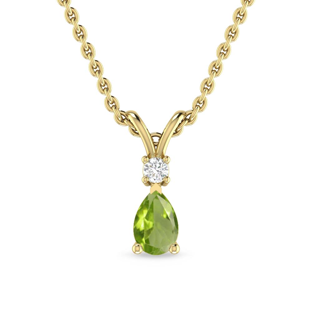 Yellow Gold - Peridot