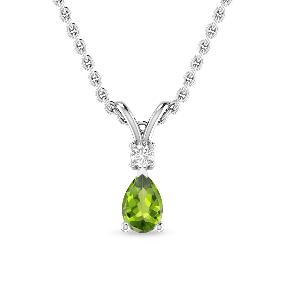 White Gold - Peridot