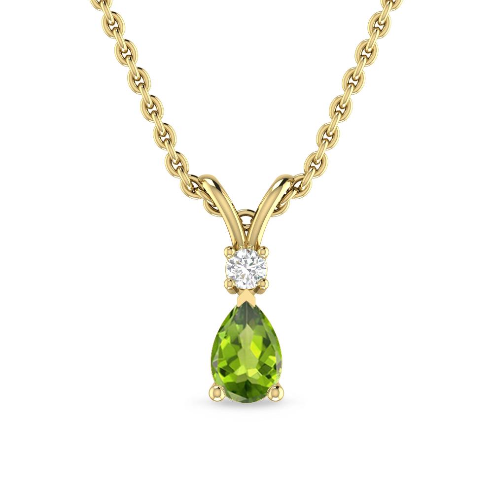 Yellow Gold - Peridot