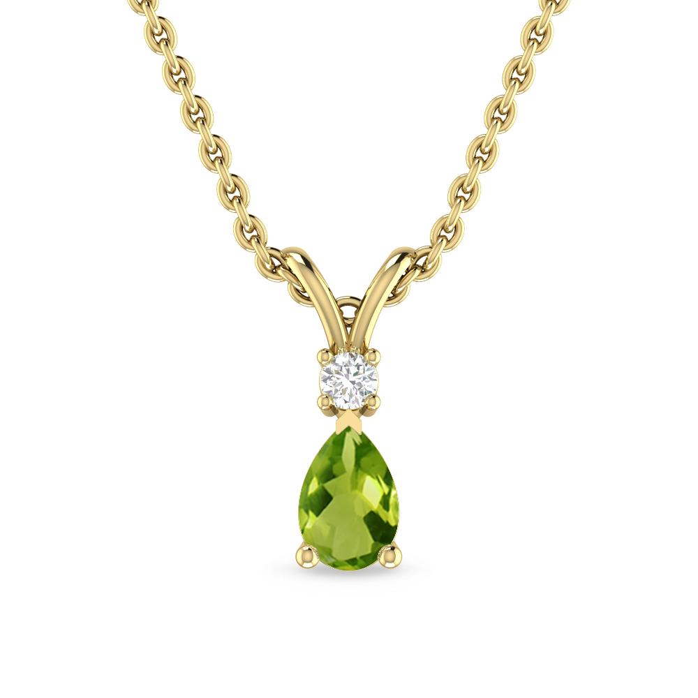 Yellow Gold - Peridot