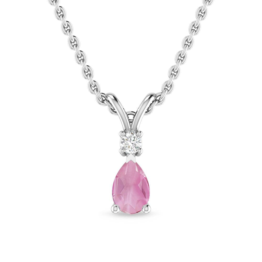 White Gold - Pink Tourmaline