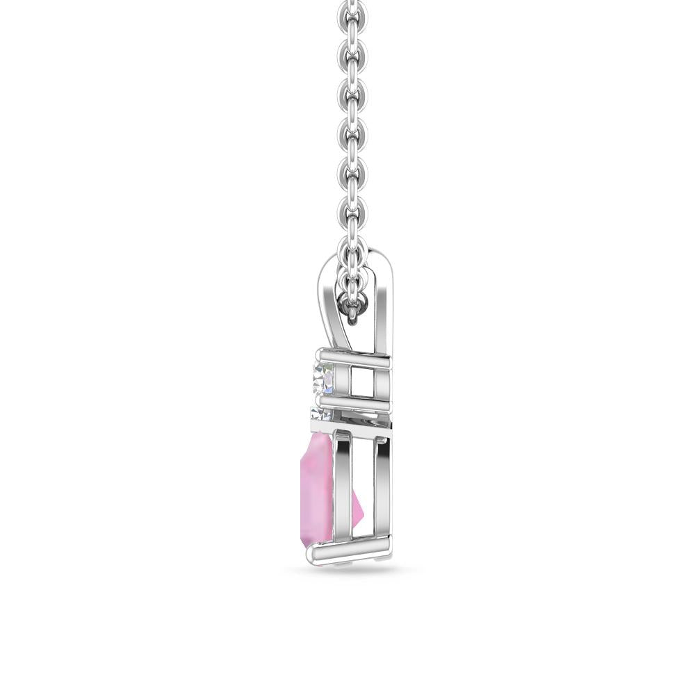 White Gold - Pink Tourmaline