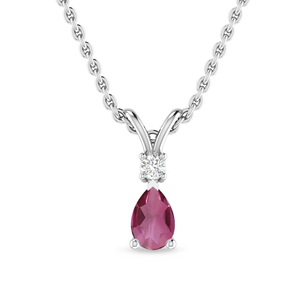 White Gold - Pink Tourmaline