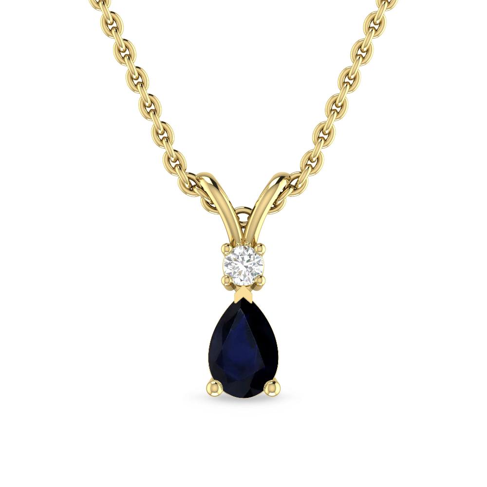 Yellow Gold - Sapphire