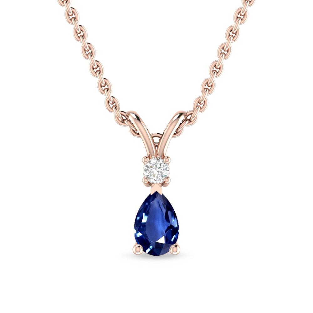 Rose Gold - Sapphire