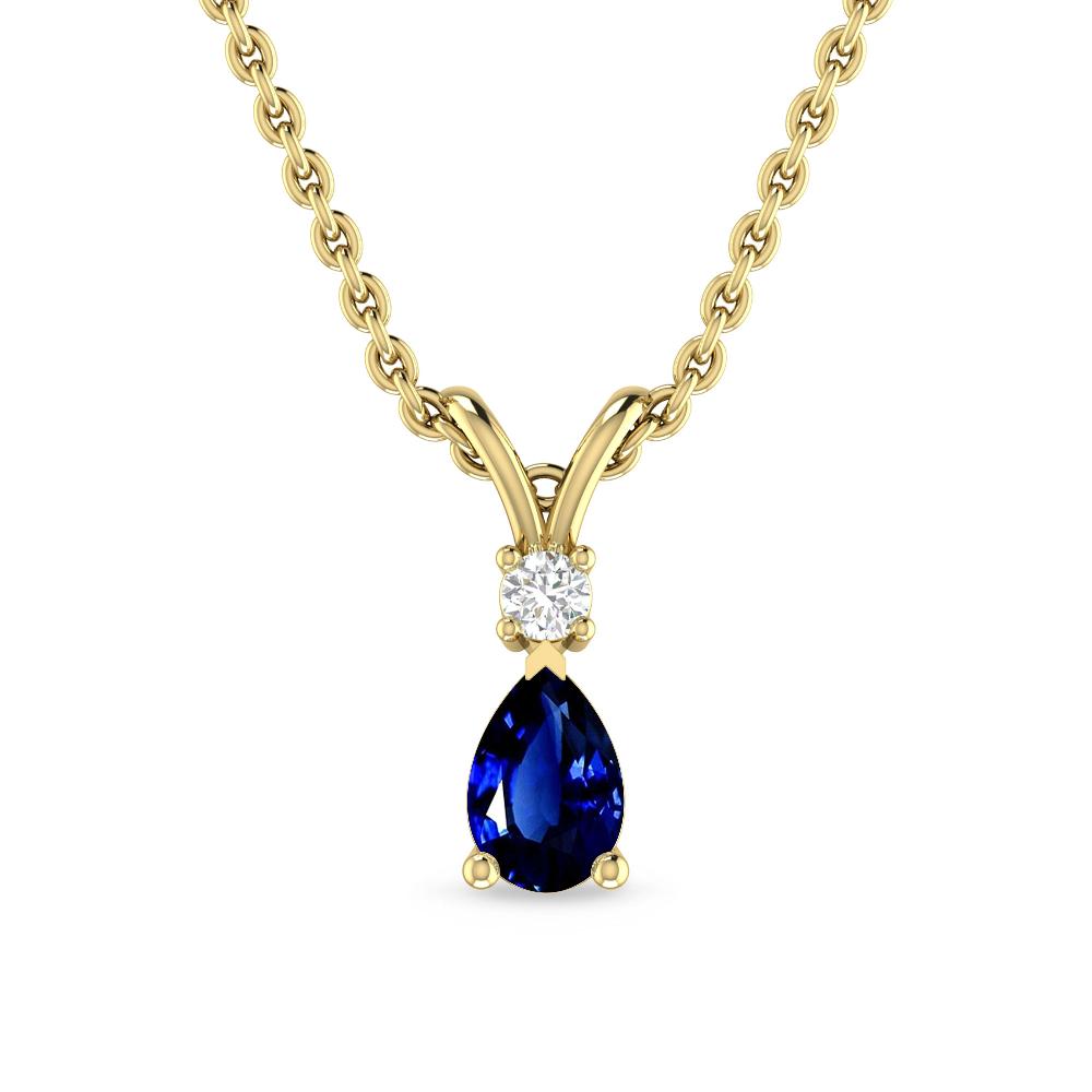 Yellow Gold - Sapphire