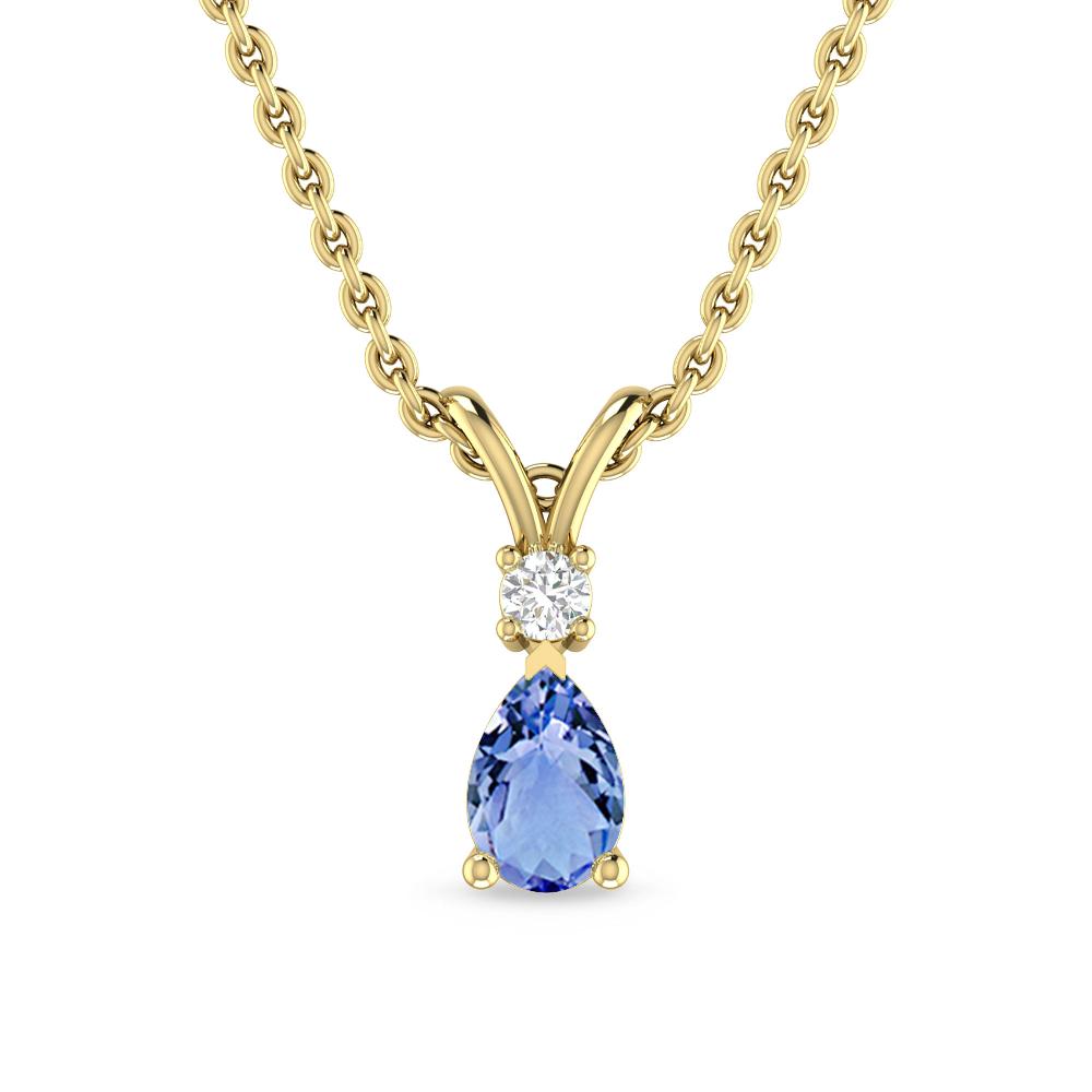 Yellow Gold - Tanzanite