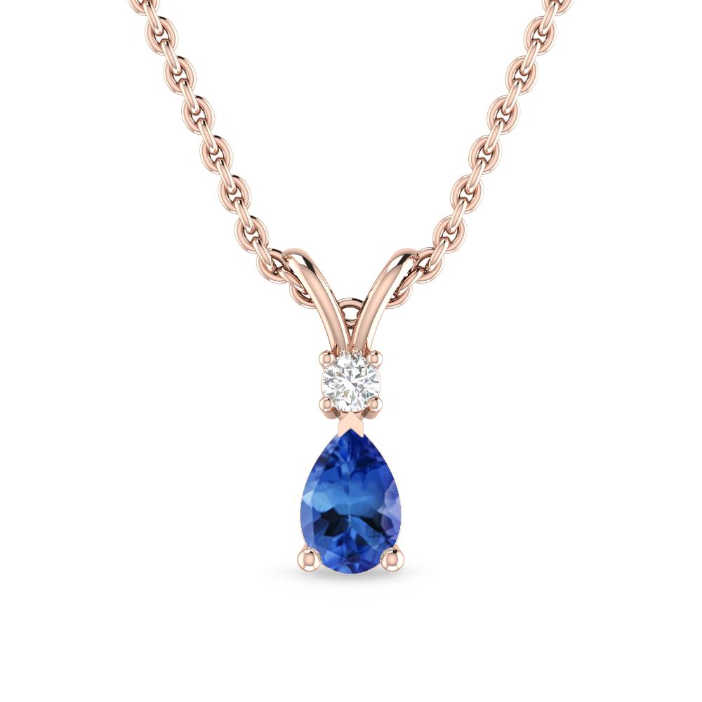 Rose Gold - Tanzanite