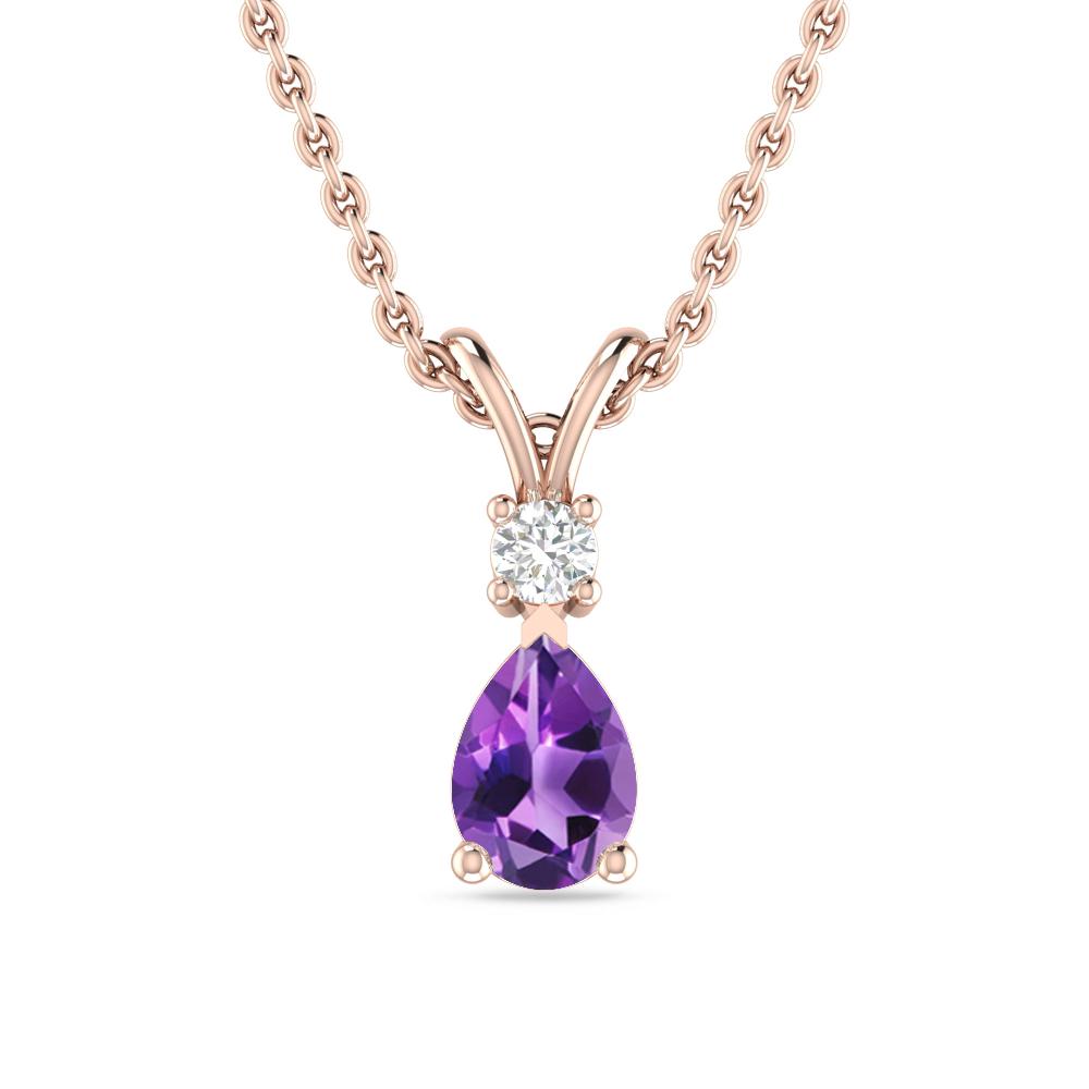 Rose Gold - Amethyst