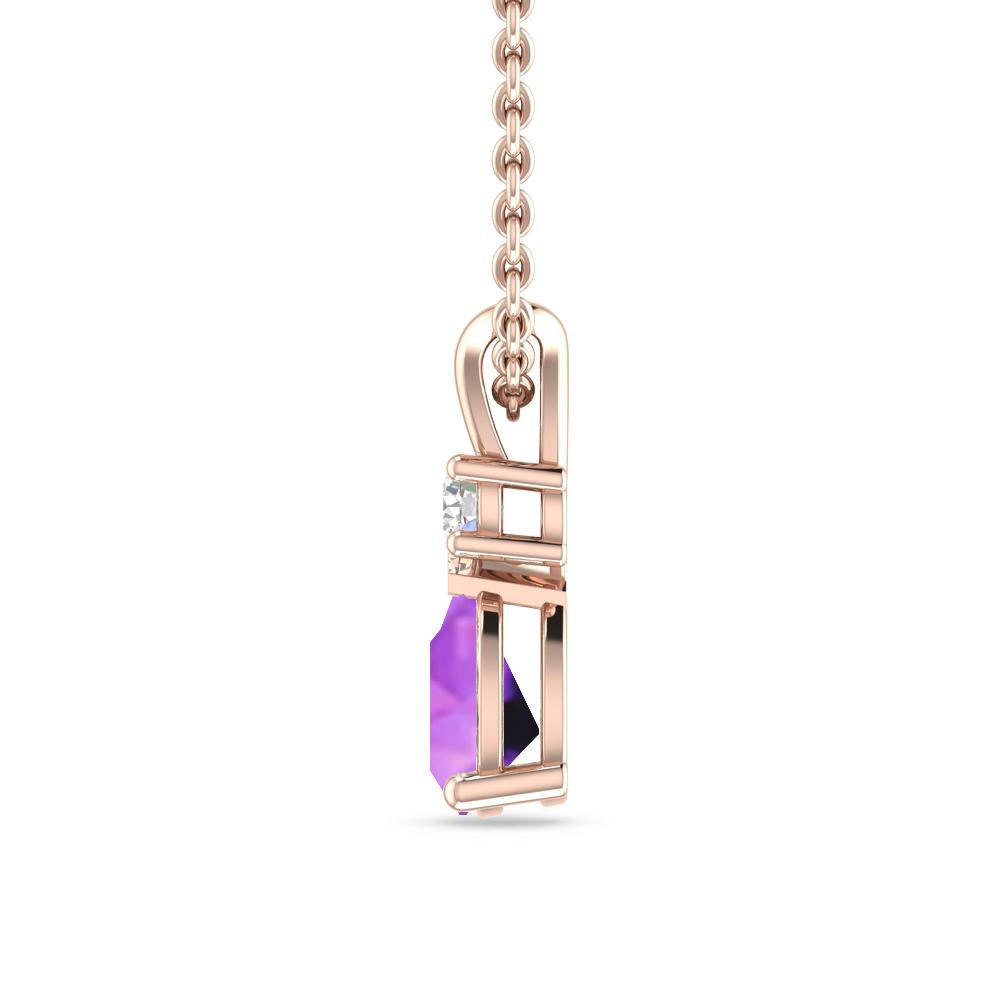 Rose Gold - Amethyst