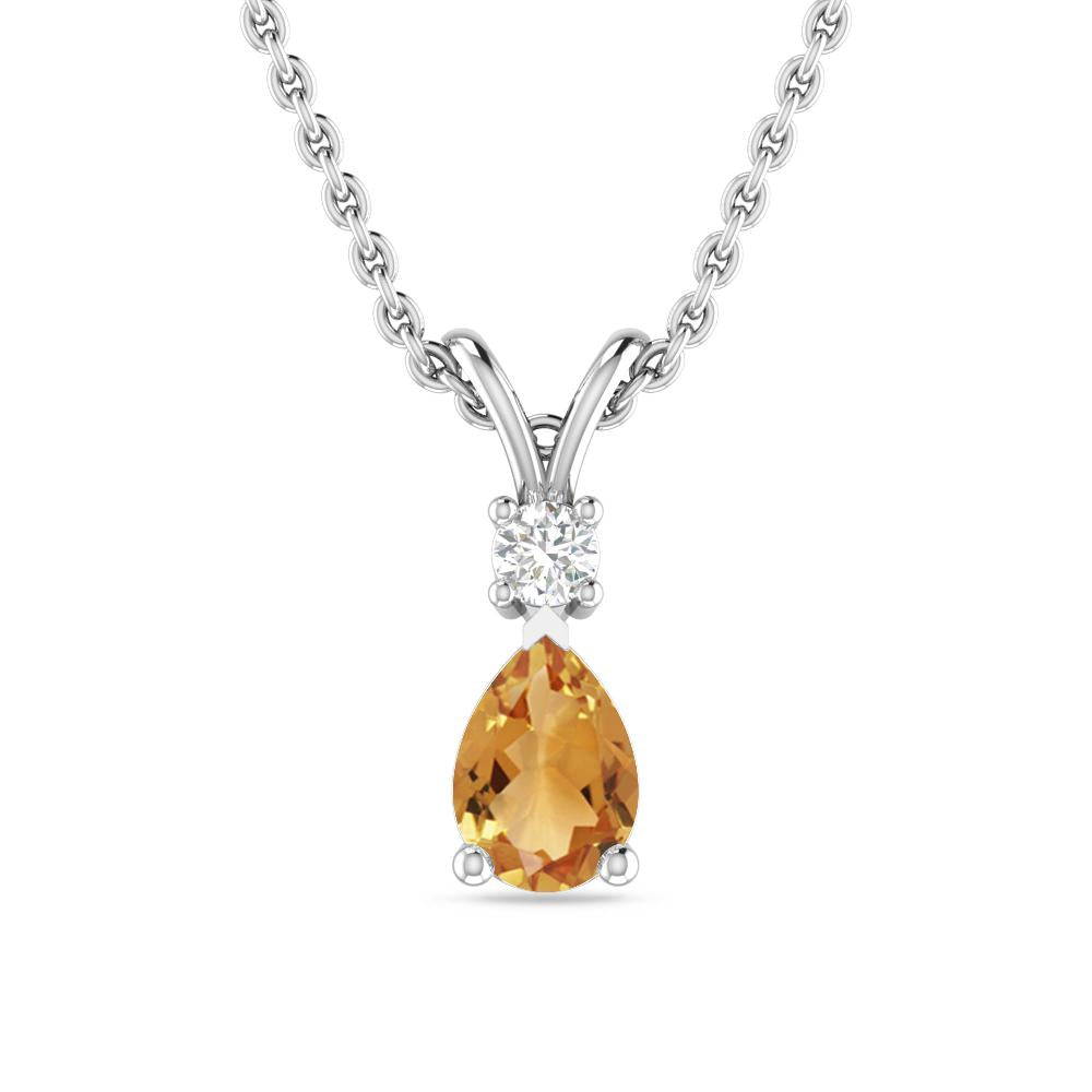 White Gold - Citrine