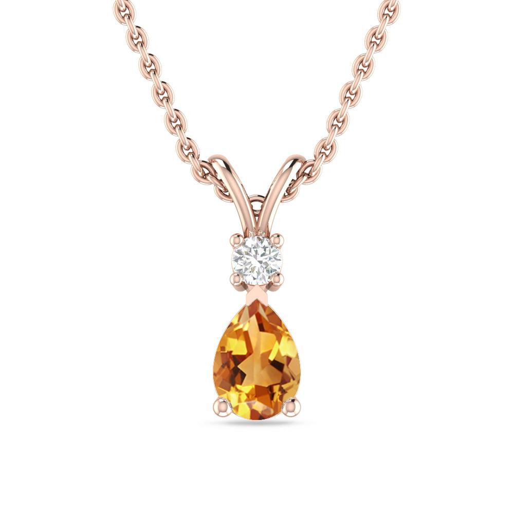 Rose Gold - Citrine
