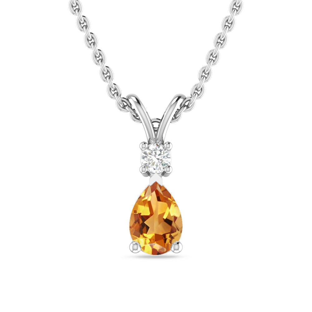 White Gold - Citrine