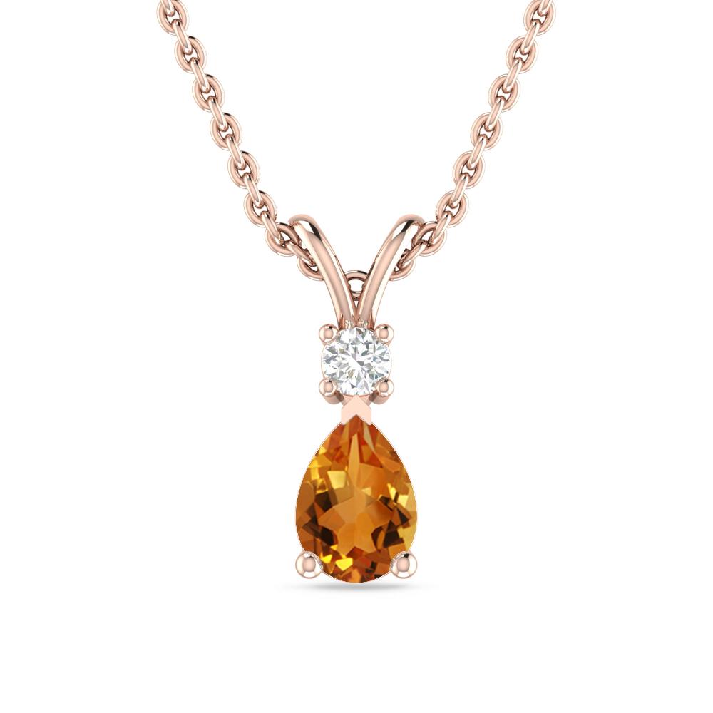 Rose Gold - Citrine