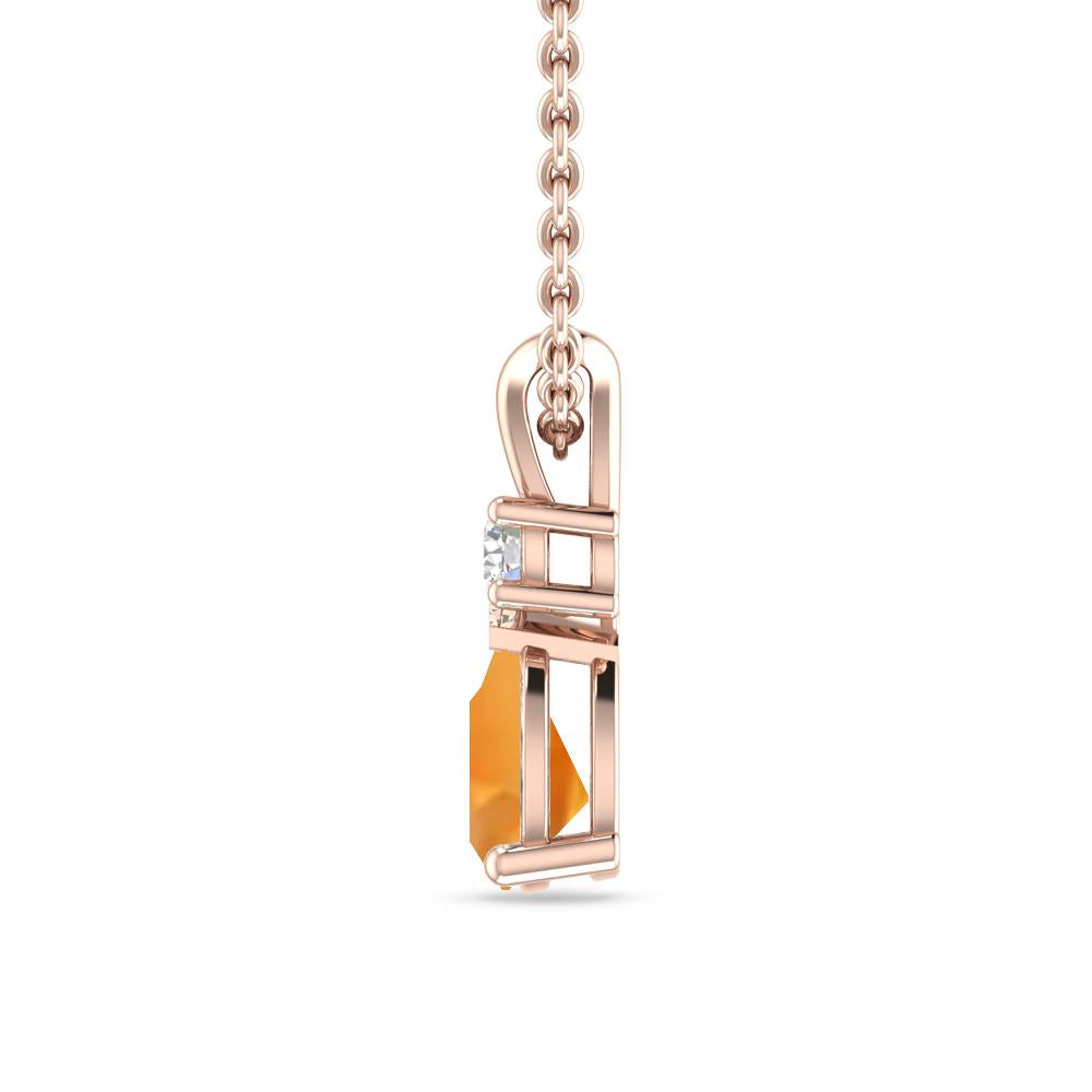 Rose Gold - Citrine