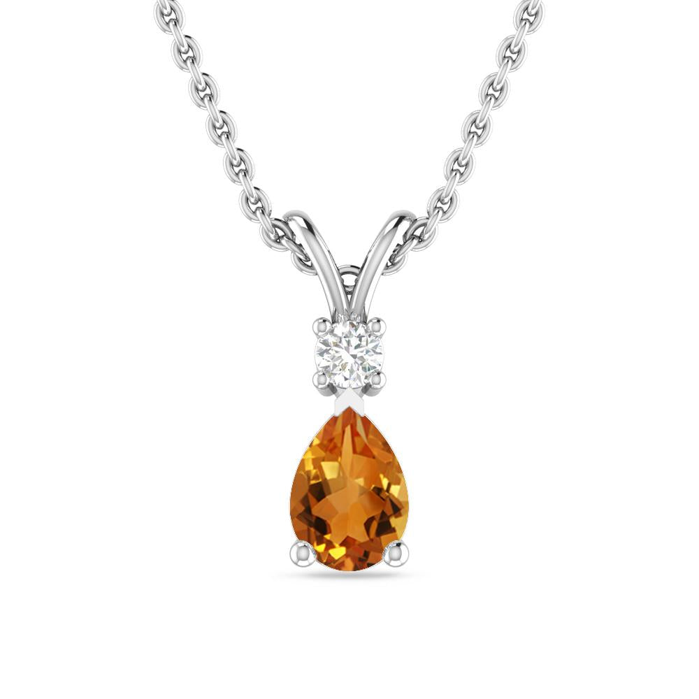 White Gold - Citrine