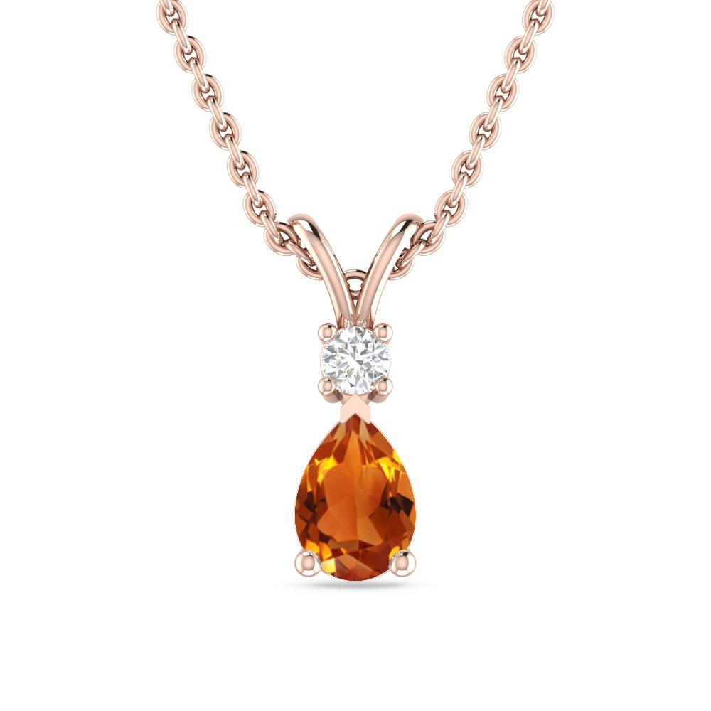 Rose Gold - Citrine