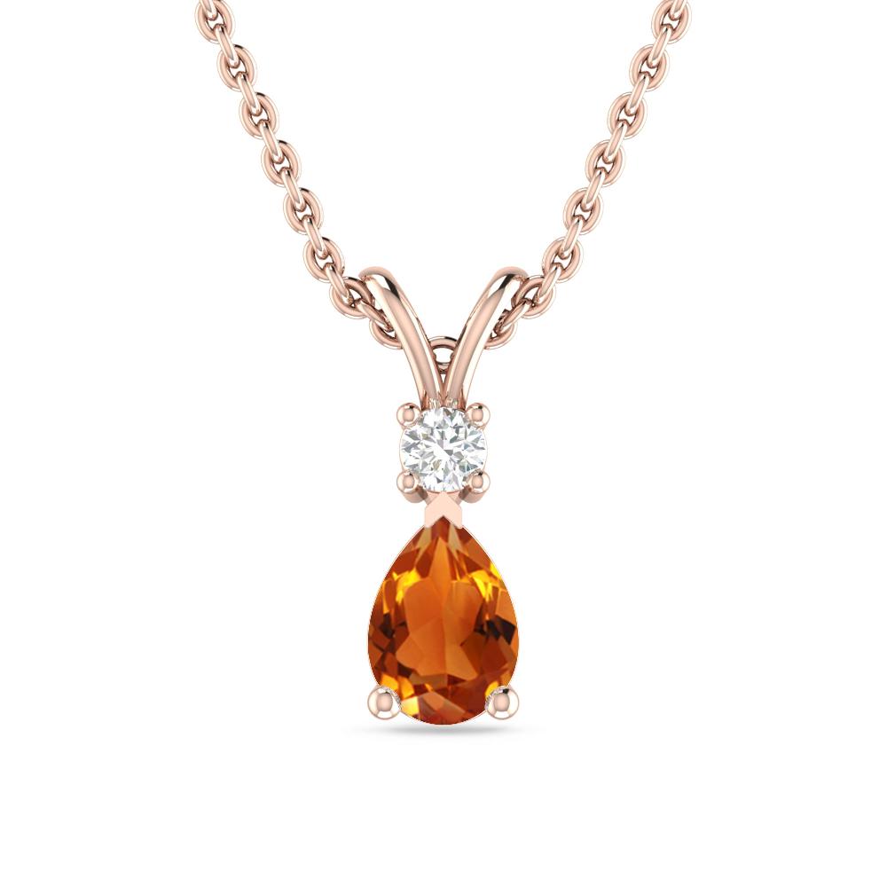Rose Gold - Citrine