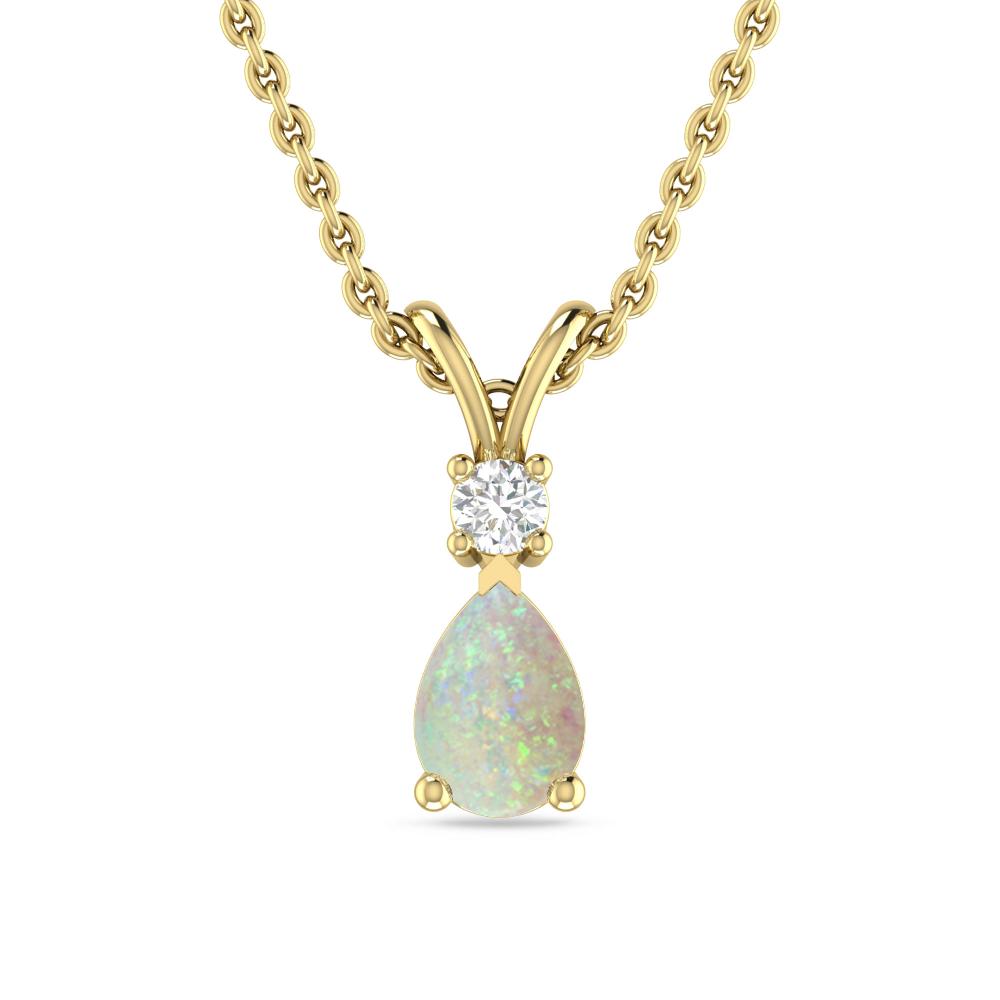 Yellow Gold - Opal