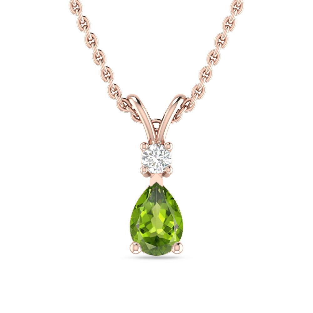 Rose Gold - Peridot